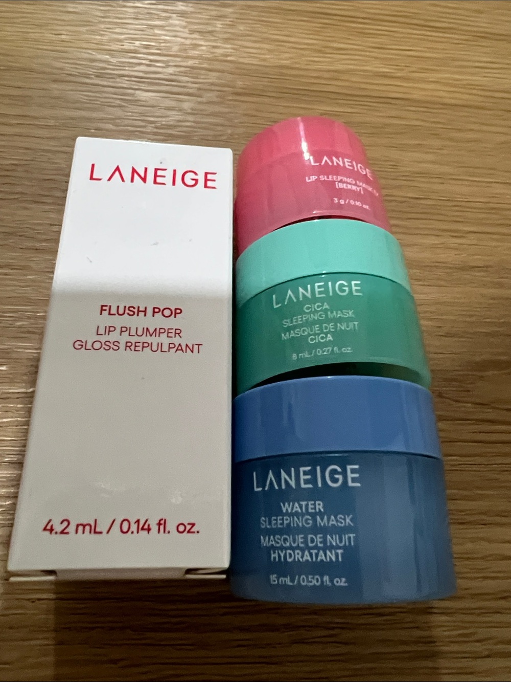 LANEIGE PlumpingLip & Sleeping Mask + Lip mask Set
